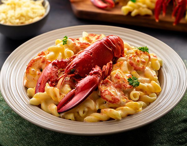 Lobster mac & cheese,