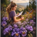 Artistic Book Cover Muse in Toronto – Viola Cheng