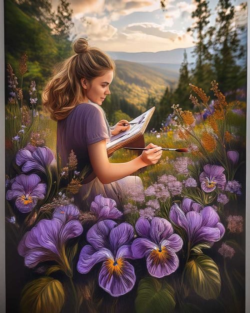 Artistic Book Cover Muse in Toronto – Viola Cheng