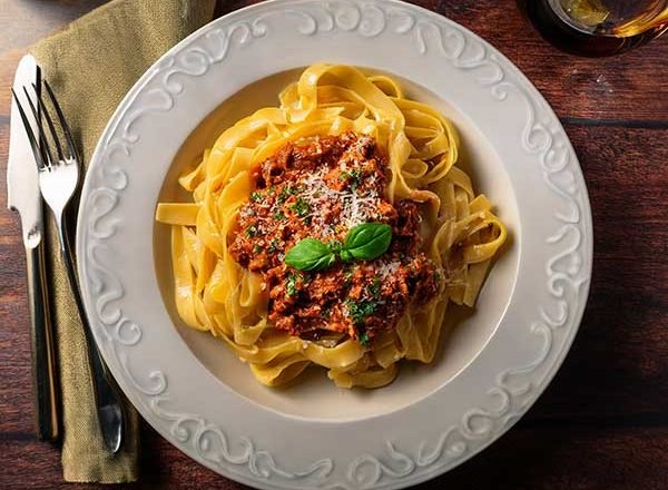 Fettuccine alla Bolognese