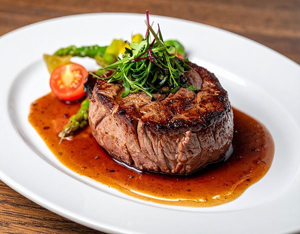 center-cut filet mignon