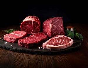 Premium Selection of Dry-Aged and Wagyu Beef Cuts