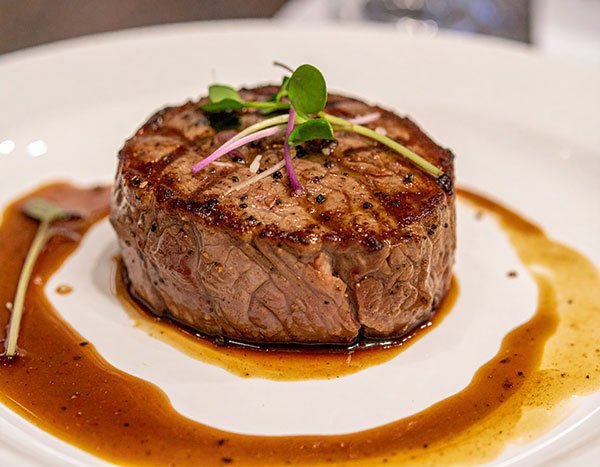 center-cut filet mignon