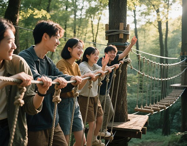 TreeTop Trekking at Bruce’s Mill