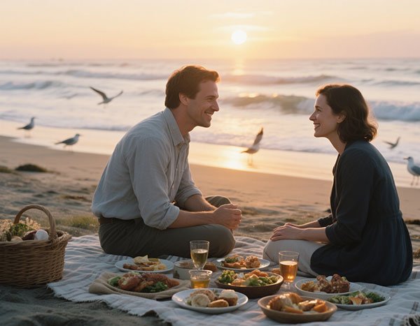 Malibu escort sunset