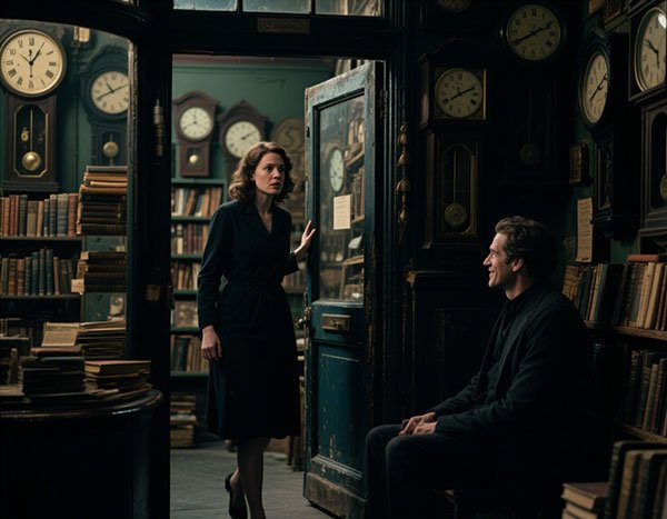 Bookstore themed escort story