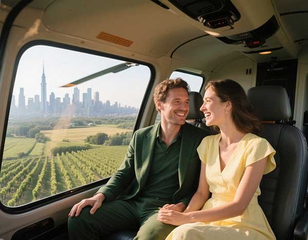 Luxury Vineyard Landing